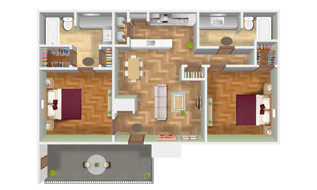 Unit 206 206 floor plan